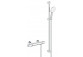 Shower mixer Grohe Grohtherm 1000, thermostatic, wall mounted, szer. 317 mm, chrome