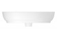 Wall-hung washbasin Grohe Cube Ceramic, 60cm, z overflow, battery hole, alpine white
