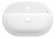 Wall-hung washbasin Grohe Cube Ceramic, 60cm, z overflow, battery hole, alpine white