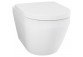 Wall-hung wc Grohe Euro Ceramic, 54x37cm, bezkołnierzowa with soft-close WC seat - alpine white