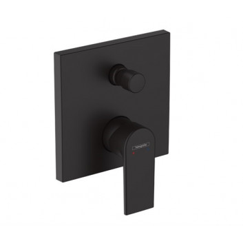 Wall mounted washbasin faucet Hansgrohe Vernis Shape, concealed, spout 20,5 cm - chrome