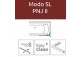 Parawan nawannowy Radaway Essenza Pro PNJ II, glass transparent, 60x150cm, profil chrome