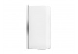 Parawan nawannowy Ravak CVSK1 for bathtubs Rosa, size 100x150 cm, jednoczęściowy, left version - glass transparent, profil chrome