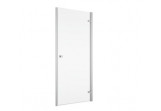 Door shower Ronal Sanswiss Annea AN1C, swing 80x200 cm, right - shiny silver profile, glass transparent