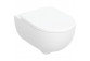 Set wiszącej miski WC Geberit Selnova 54x35,5 cm, washdown model, TurboFlush, with seat toilet - white