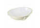 Countertop washbasin Grohe Cube Ceramic, 80x49cm, z overflow, battery hole, alpine white