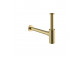 Siphon wannowy Excellent Moli, z overflow - gold szczotkowany