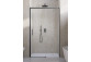 Door wnękowe Radaway Idea 8 DWJ Brushed GunMetal 140 cm, left - glass transparent, profil gunmetal szczotkowany