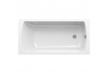 Bathtub rectangular Ravak Classic II 120x70 cm, acrylic - white 