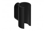 Przyłącze wody Hansgrohe FixFit Q, with handle shower - black brushed chromee
