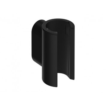 Przyłącze wody Hansgrohe FixFit Q, with handle shower - black brushed chromee