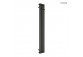 Grzejnik dekoracyjny Oltens Stang 180x20,5 cm - black mat