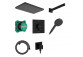 Shower set Hansgrohe Croma 220 set with thermostat and rainfall