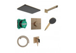 Shower set Hansgrohe Croma 220 set with thermostat and rainfall