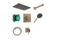 Shower set Hansgrohe Croma 220 set with thermostat and rainfall
