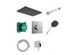 Shower set Hansgrohe Croma 220 set with thermostat and rainfall