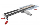  Set Wiper New Premium ZK Revers (Grid 2w1), drainline 90 cm z obrotowym syfonem snake 360, szlif
