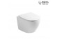 Bowl WC hanging EMPORIA NOX 1.1, 53x36x32 cm, bezrantowa, system spłukiwania wirowego AquaTwist, with soft-close WC seat slim