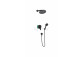 Shower set Hansgrohe Zesis S, Activera S 240, concealed, 2 wyjścia wody, chrome