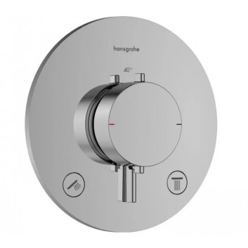 PYTAJ O RABAT ! Mixer thermostatic Hansgrohe Ecostat S, concealed with valve odcinającym, external part 1-odbiornik