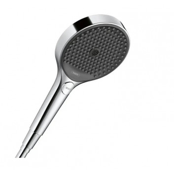 Shower head Hansgrohe Rainfinity 130 3jet, 3-strumieniowa, black mat