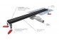 Set Wiper New Premium, drainline 110 cm, Ponente, z obrotowym syfonem snake 360, szlif