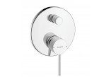 Bidet mixer Hansgrohe Zesis S single lever with pop-up waste with pull-rod - chrome