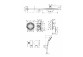 Set concealed Hansgrohe Vernis Blend 200, Pulsify S 1jet - black mat