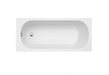 Bathtub rectangular Roca Linea Slim, 170x70cm, acrylic, white