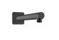 Shower set Hansgrohe WallStoris, wall mounted, mixer thermostatic, 1 wyjście wody, with basket, wieszakiem i suwakiem, black mat