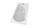 Bathtub rectangular 170x75cm Riho Lugo white 170L- sanitbuy.pl
