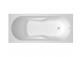 Bathtub rectangular 170x75cm Riho Lugo white 170L- sanitbuy.pl