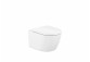 Bowl wall-hung WC Roca Meridian Rimless Compacto, 48x36cm, bez kołnierza, white
