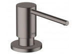 Soap dispenser Hansgrohe, 500ml, montaż na blacie, black mat