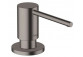 Soap dispenser Hansgrohe, 500ml, montaż na blacie, black mat