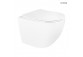 Set Oltens Hamnes Stille bowl WC hanging PureRim with coating SmartClean with soft-close WC seat