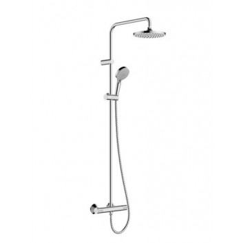 Shower set Hansgrohe Vernis Blend 200 1jet EcoSmart with thermostat, wannowy - chrome