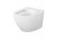 Set Cersanit SET C947: Bowl WC hanging Cersanit Remo Pro Oval Tornado 36x51 cm with seat duroplastową Slim - white