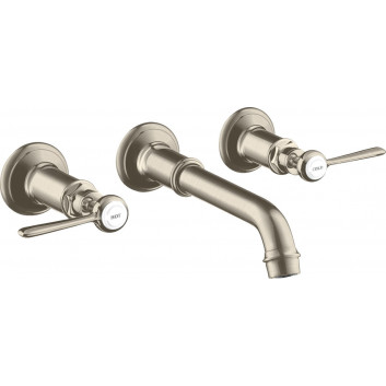 Washbasin faucet Axor Montreux 3-hole z lever handles concealed, chrome