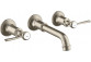 Washbasin faucet Axor Montreux 3-hole z lever handles concealed, chrome