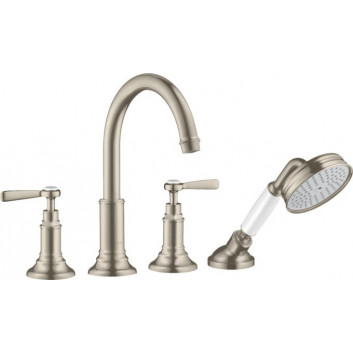 Bath tap Axor Montreux 4-hole for installation on the tub DN15, chrome, 16550000