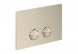 Toilet paper holder Axor Montreux with cover - brushed nickel