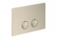 Toilet paper holder Axor Montreux with cover - brushed nickel