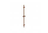 Shower rail Emporia regulowany, 750 mm - miedź szczotkowana