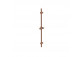 Shower rail Emporia regulowany, 750 mm - gun metal