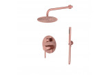 Shower set Emporia Fly, with head shower okrągłą 25 cm - chrome
