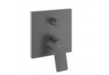 Bath tap Hansgrohe Finoris, concealed, single lever, switch ciśnieniowy, chrome