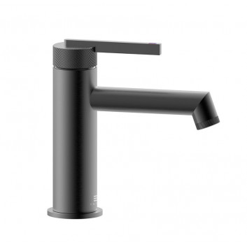 Washbasin faucet Emporia Fly, single lever - black mat