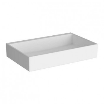 Washbasin Vitra Valarte 80x53 cm Retro, with hole na baterie - white