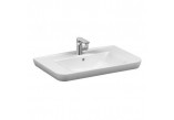 Recessed washbasin Vitra S20 53x46 cm, without overflow, with hole na baterie - white